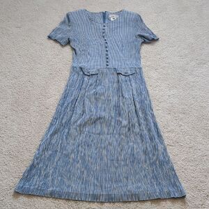 Vintage Talbot's Gingham Dress Size 10